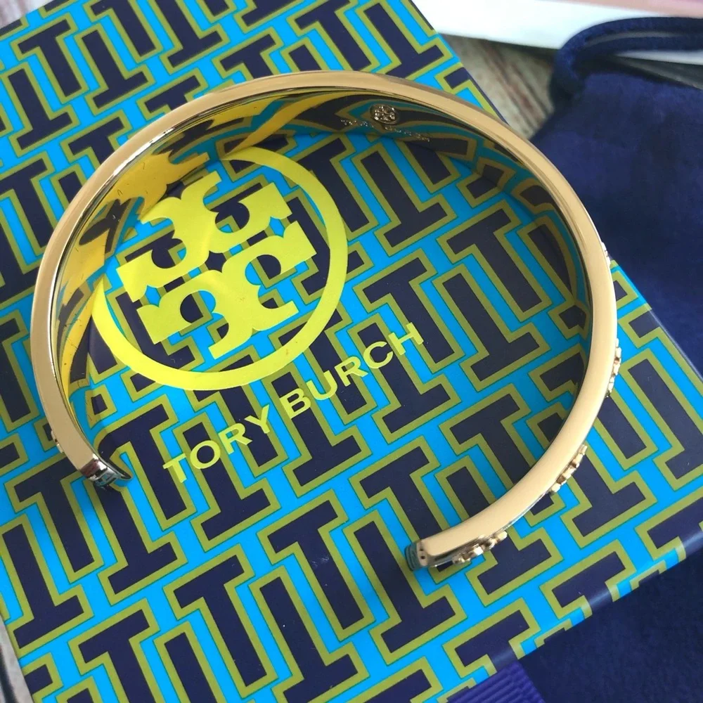Tory Burch Kira Enameled Cuff